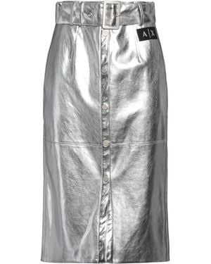 ARMANI EXCHANGE Midi Skirt - Grey