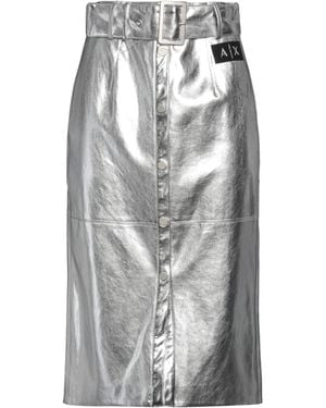 ARMANI EXCHANGE Midi Skirt - Grey