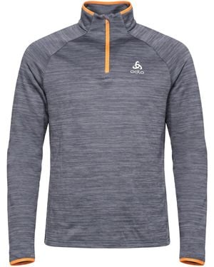 Odlo Sweatshirt Polyester, Elastane - Blue