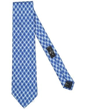 Etro Ties & Bow Ties Silk - Blue