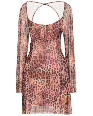 Gaelle Paris Mini Dress Polyester, Elastane - Pink
