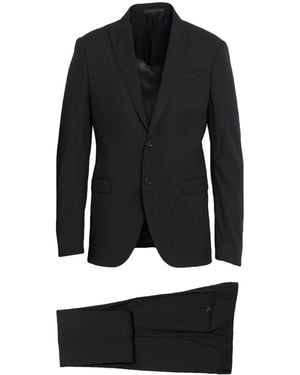 Gazzarrini Suit Polyester, Virgin Wool, Polyamide, Elastane - Black
