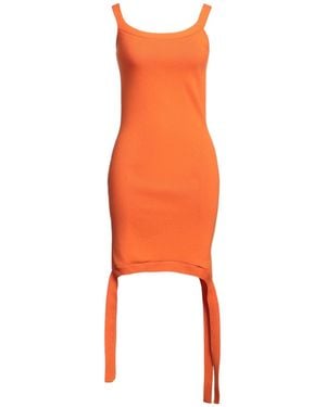 JW Anderson Minivestido - Naranja