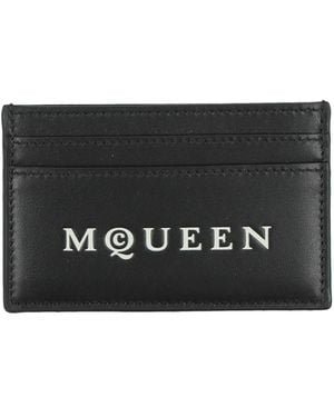 McQueen Cardholder Leather - Black