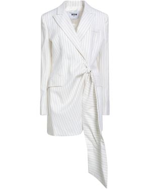 MSGM Blazer Virgin Wool, Polyester - White