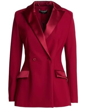 La Petite Robe Di Chiara Boni Blazer - Rot