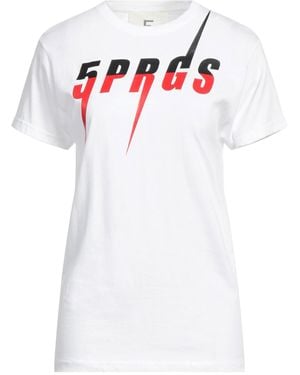 5 PROGRESS T-Shirt Cotton - White