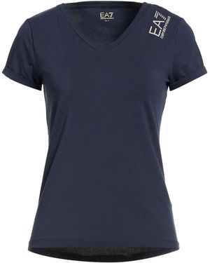 EA7 T-Shirt Cotton, Elastane - Blue