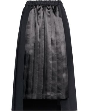 Comme des Garçons Midi Skirt Polyester - Gray