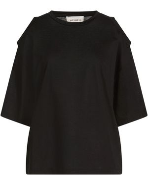 MEIMEIJ T-Shirt Cotton - Black
