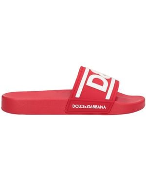 Dolce & Gabbana Sandals - Red