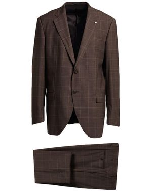 Luigi Bianchi Suit Virgin Wool - Brown