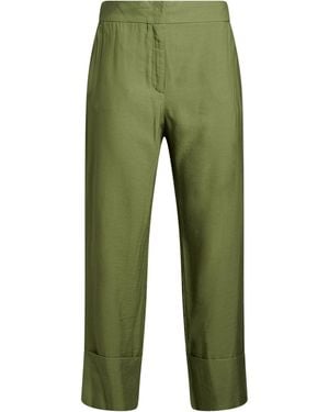 Pennyblack Military Trousers Viscose, Polyamide - Green