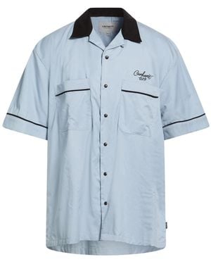 Carhartt Sky Shirt Tencel, Cotton - Blue