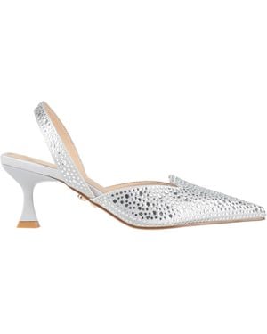 Twenty Four Haitch Court Shoes - White