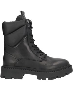 Ash Ankle Boots Leather - Black