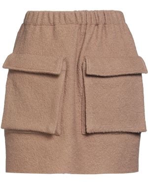 THE M.. Mini Skirt - Natural
