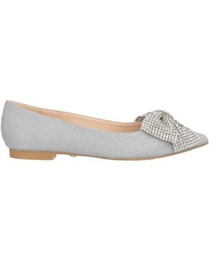 Twenty Four Haitch Ballet Flats - Grey
