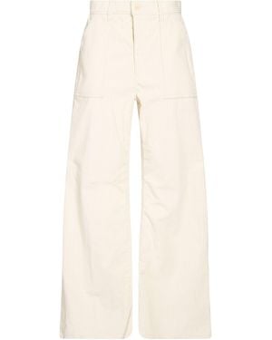 Dondup Ivory Pants Cotton, Elastane - Natural