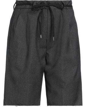 Aspesi Lead Shorts & Bermuda Shorts Virgin Wool - Gray