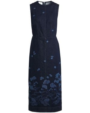Erdem Midi-Kleid - Blau