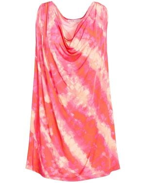 LABABI Fuchsia Top Viscose, Elastane - Pink
