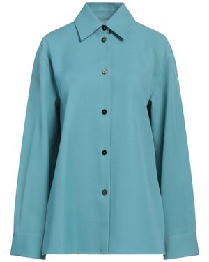 Jil Sander Shirt Wool - Blue