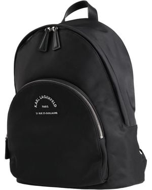 KARL LAGERFELD Rucksack - Schwarz