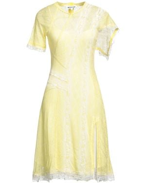 Koche Midi Dress Viscose, Polyamide, Silk - Yellow