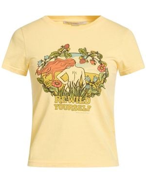 Stella McCartney T-Shirts - Yellow