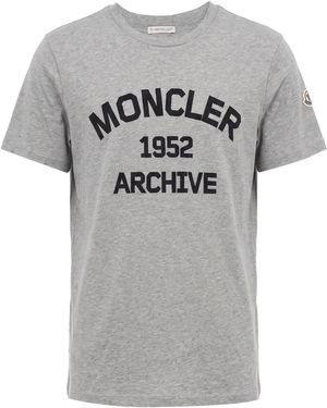 Moncler Camiseta - Gris
