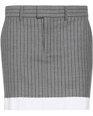 Philippe Model Mini-Jupe - Gris