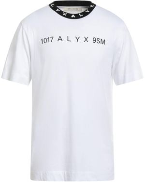1017 ALYX 9SM T-Shirts - Weiß
