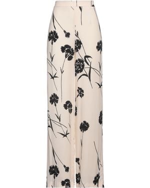 Twinset Cream Trousers Viscose - Natural