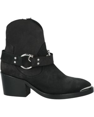 Ame Ankle Boots Calfskin - Black