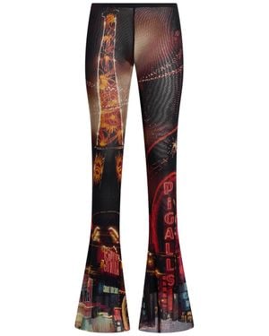 Jean Paul Gaultier Trousers Polyamide - Black