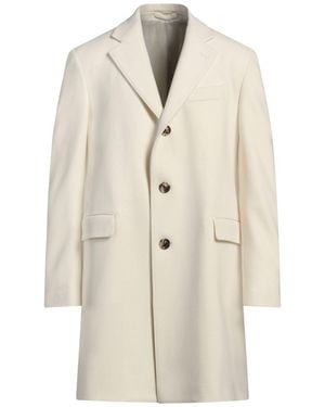 Lardini Coat Wool, Polyamide - White