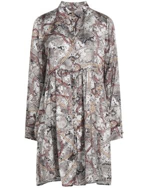 Fly Girl Mini-Kleid - Grau