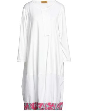 EBARRITO Midi Dress - White