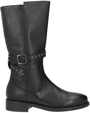Frau Boot Leather - Black