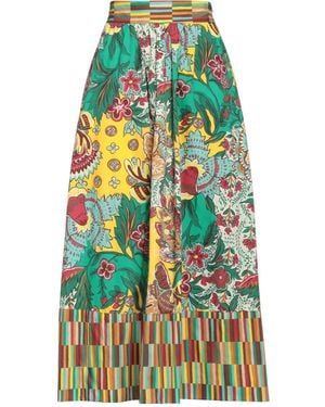 Momoní Midi Skirt Cotton - Blue