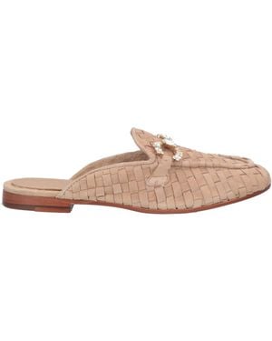 Emanuélle Vee Sand Mules & Clogs Kidskin - Pink