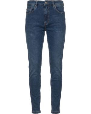 Teleria Zed Jeans Cotton, Elastomultiester, Elastane - Blue