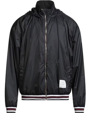 Thom Browne Jacket Polyamide, Cotton, Elastane - Black