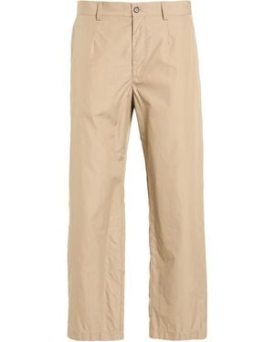 Dolce & Gabbana Sand Pants Cotton, Silk - Natural