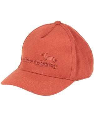 Harmont & Blaine Rust Hat Wool, Polyester - Red