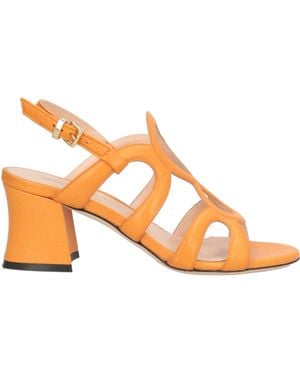Evaluna Sandals Leather - Orange