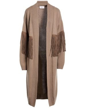 Snobby Sheep Cardigan Wool, Cashmere - Brown