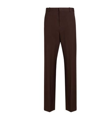 Wardrobe NYC Dark Pants Virgin Wool - Brown