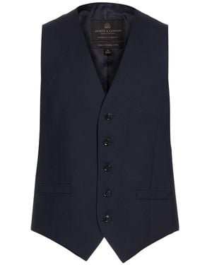 Oscar Jacobson Waistcoat - Blue